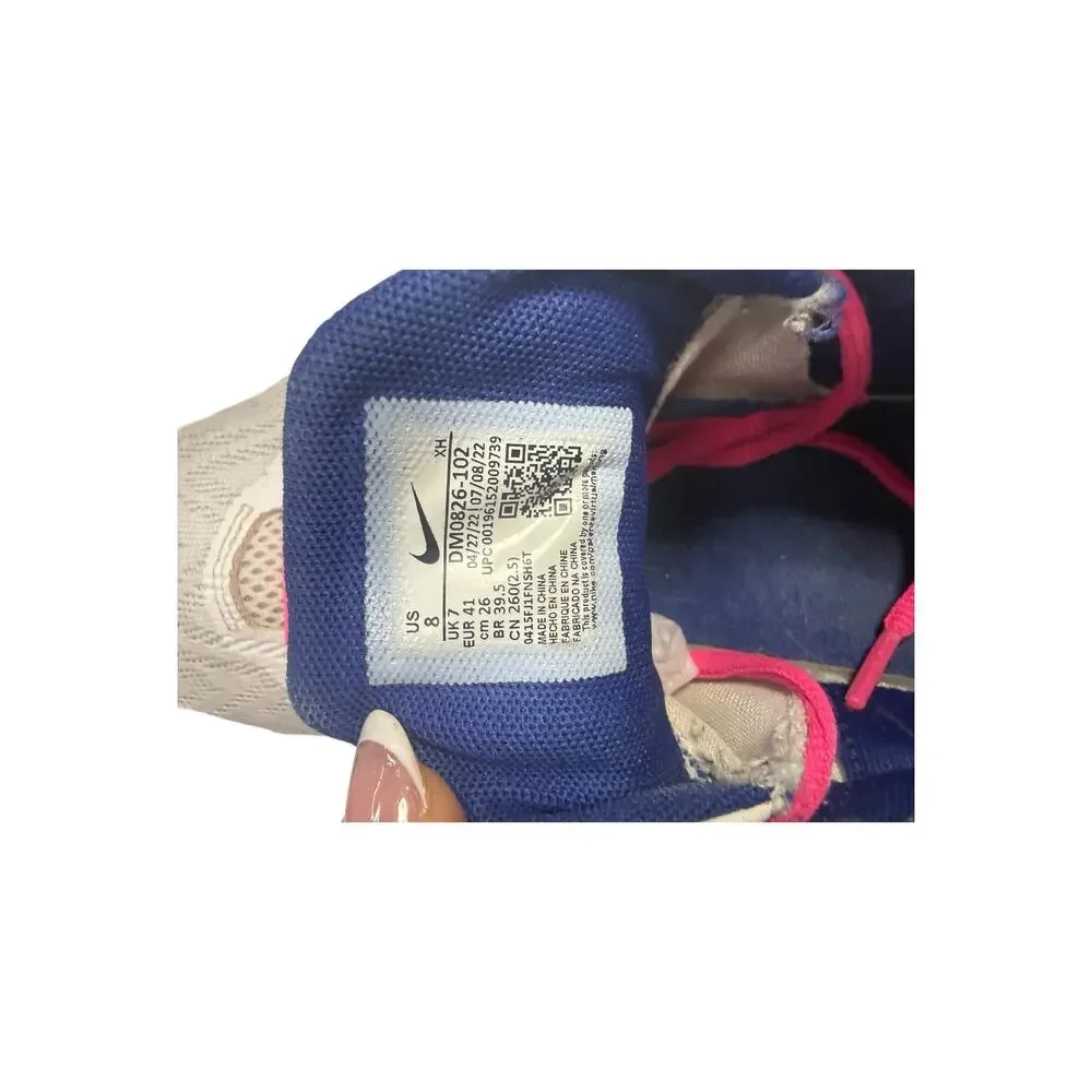 NWOT Nike Giannis Immortality Sneakers White Pink Blue Sz‎ 8.5